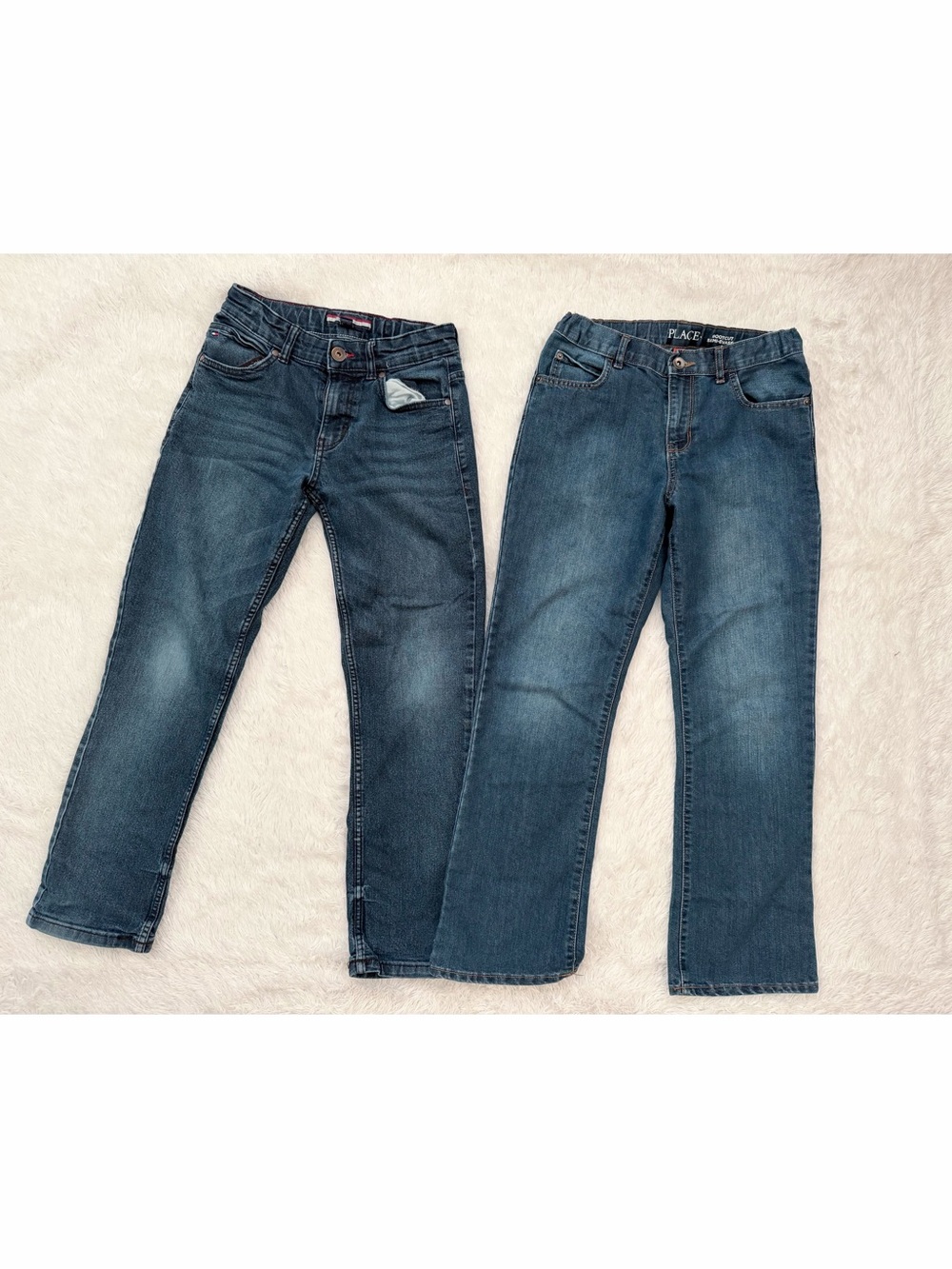 Boys' Medium Blue Straight Jeans - Size 10